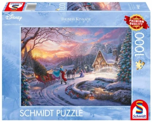 Puzzle PQ 1000 Kopciuszek - Powrót do domu G3 - Schmidt