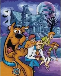 Malowanie po numerach - Scooby Doo 40x50cm - Twoje Hobby