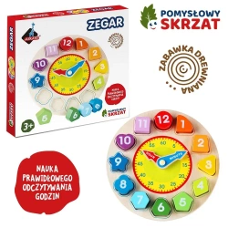 Pomysłowy skrzat - zegar - Askato