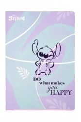 Disney Fashion. Zeszyt A5 60 kartek, linia. Pastel Stitch 2 - Patio
