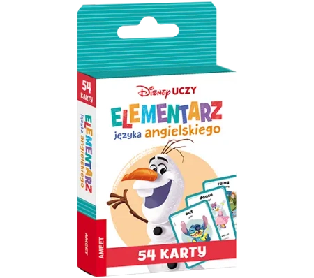 Disney Uczy. Elementarz języka angielskiego. Karty - praca zbiorowa