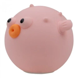 Lampka nocna LED Rybka rozdymka różowa