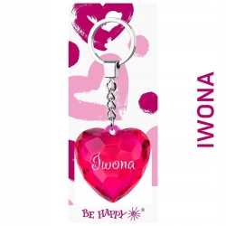 Brelok Serce Iwona - Be-Happy Gifts