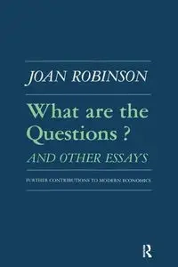 What are the Questions and Other Essays - Robert Robinson K