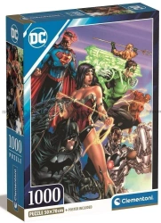 Puzzle 1000 Compact Dc Comics Justice League - Clementoni