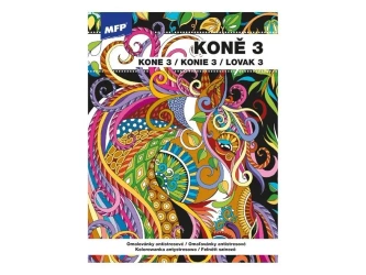 Kolorowanka antystresowa Konie 3 - Praca zbiorowa