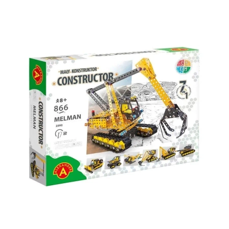 Mały Konstruktor - Melman 7w1 ALEX - Alexander