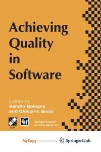 Achieving Quality in Software - Bologna S.