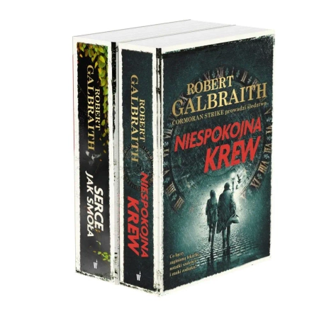 Pakiet Niespokojna krew / Serce jak smoła - Robert J.K. Galbraith pseud. Rowling