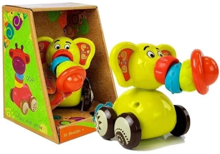 Słoń dla niemowlaka - Leantoys