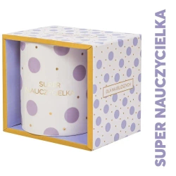 Kubek Super Nauczycielka - Be-Happy Gifts