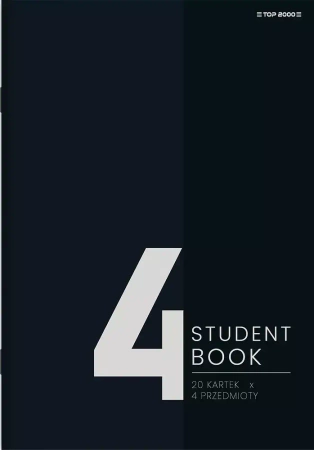Zeszyt A4/80k kratka Studentbook 4p A 5
