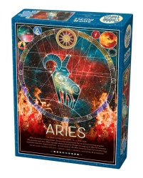 Puzzle 500 Znaki zodiaku Baran 112270 - Cobble Hill