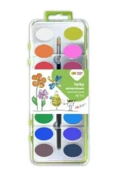 Farby akwarelowe Premium 12kolorów HAPPY COLOR - GDD