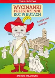 Wycinanki przestrzenne Kot w butach - Beata Guzowska, Michał Matwijow