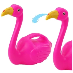 Konewka do podlewania plastikowa Flaming różowy - Leantoys
