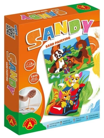 Sandy Piaskowe Malowanki - Kotki, pieski ALEX - Alexander