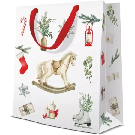 Torebka prezentowa Czas prezentów, średnia