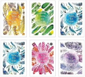 Brulion B5/160K kratka Hippi style (5szt) - Ziemia Obiecana