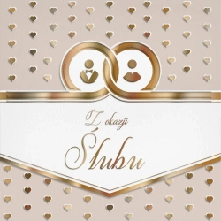 Karnet KW ślub Obrączki - Henry