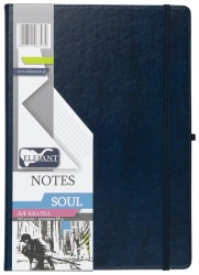 Notes A4 Soul kratka granatowy - Elefant
