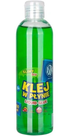 Klej w płynie transparentny zielony 250ml ASTRA - ASTRA papiernicze