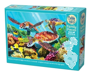 Puzzle 350 Żółwie morskie 112669 - Cobble Hill