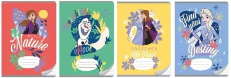 Zeszyt A5/16K linia potrójna kol, Frozen (20szt) - Beniamin
