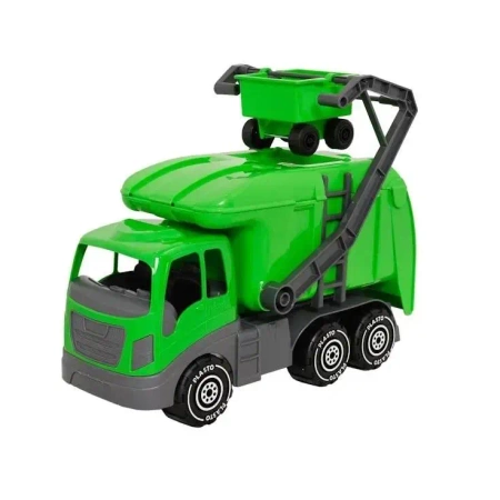 Śmieciarka 40cm zielona - Plasto