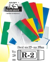 Okładka książkowa regulowana R-2 (10szt) IKS