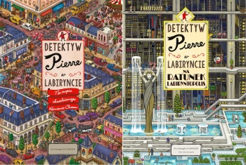 Pakiet Detektyw Pierre w labiryncie Tomy 1-3 Ch. Maruyama, H. Kamigaki - Chihiro Maruyama