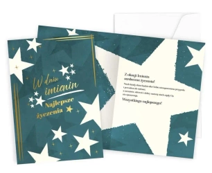 Karnet B6 PR Imieniny - Kukartka