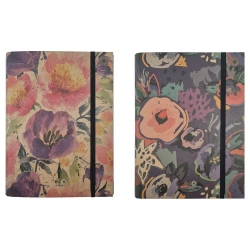 Teczka A4 skrzydłowa z gumką Passion Flowers MIX - Ziemia Obiecana