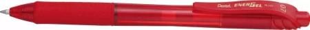 Pióro kulk. EnerGelX BL107 czerwony (12szt) PENTEL