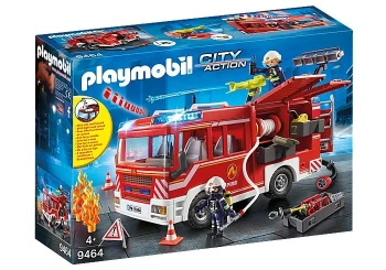 Zestaw z figurkami City Action 9464 Pojazd ratowniczy straży pożarnej - Playmobil