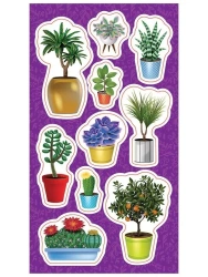 Naklejki Kwiatki doniczkowe - Ranok-Creative