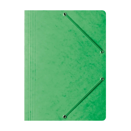 Teczka A4  preszpanowa z gumką Bantex zielony
