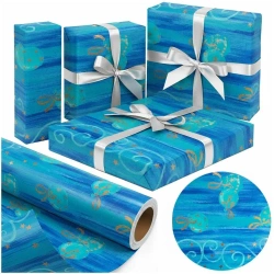 Papier Święta Złota Gwiazdka X-Strong 38cmx20m - PaperHit