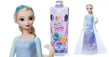 Mattel. JBG59 Disney. Kraina Lodu. Zakręć i odkryj. Elsa