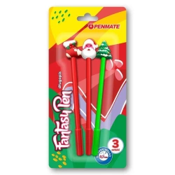 Długopis fantazyjny Świąteczny 3szt - Penmate