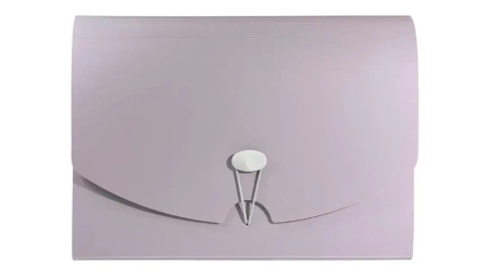 Teczka harmonijkowa A4 PP róż morandi - Biurfol