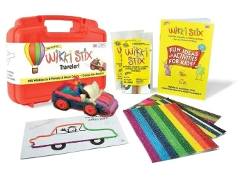 Woskowe sznureczki Czerwona walizka XL 144 - Wikki Stix