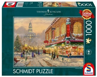 Puzzle 1000 Świąteczne życzenie - Schmidt