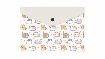 Teczka koperta A5 pp z nadrukiem kittens - BIURFOL