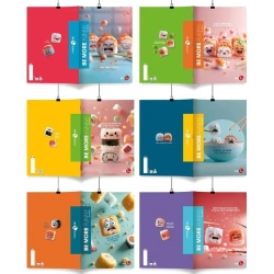 Zeszyt A4/96K kratka Be More Funny (10szt) - Koh-I-Noor