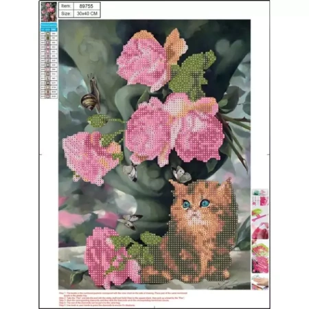 Mozaika diamentowa 5D 30x40cm Cat 89755 - Centrum