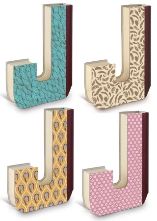 Alphabooks Notatnik litera - J - IF