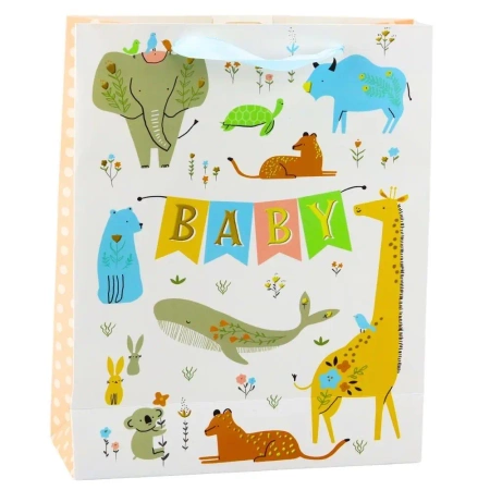Torba prezentowa baby 32x26x10cm - Leantoys