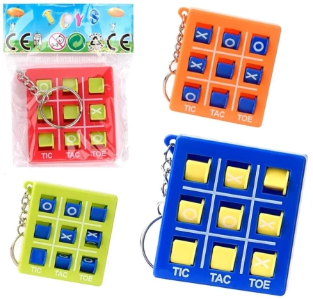 Brelok gra kółko i krzyżyk MIX - Trifox