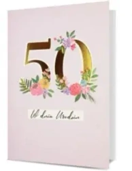 Karnet B6 Urodziny 50 - Pan Dragon